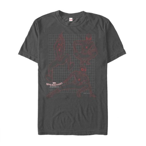 Men’s Marvel Spider-Man Homecoming Grid T-Shirt