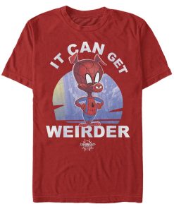 Men’s Marvel Spider-Man Into the Spider-Verse Spider-Ham Weirder T-Shirt