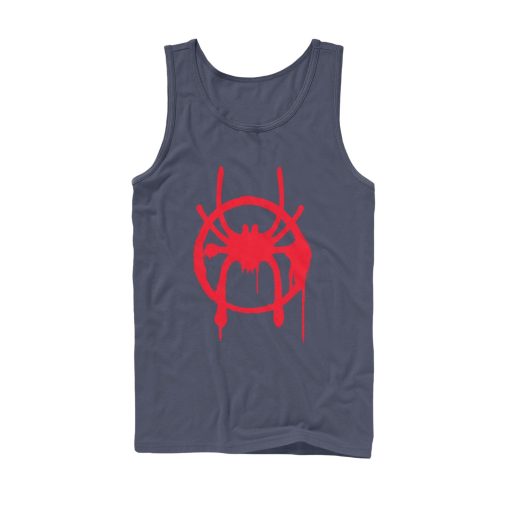 Men’s Marvel Spider-Man Into the Spider-Verse Symbol Tank Top