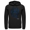 Men’s Marvel Spider-Man No Way Home Black Suit Blueprint Pull Over Hoodie