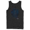 Men’s Marvel Spider-Man No Way Home Black Suit Blueprint Tank Top