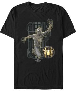 Men’s Marvel Spider-Man No Way Home Black Suit Tech T-Shirt
