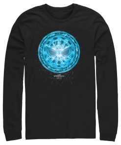 Men’s Marvel Spider-Man No Way Home Blue Spidey Rune Long Sleeve Shirt