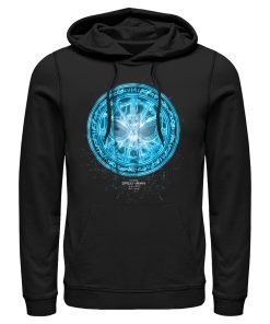 Men’s Marvel Spider-Man No Way Home Blue Spidey Rune Pull Over Hoodie
