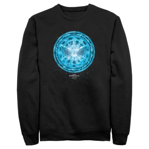 Men’s Marvel Spider-Man No Way Home Blue Spidey Rune Sweatshirt