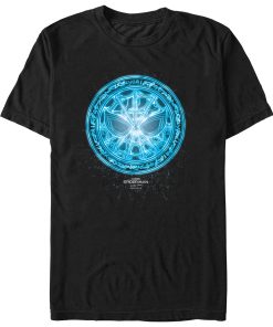 Men’s Marvel Spider-Man No Way Home Blue Spidey Rune T-Shirt