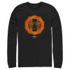 Men’s Marvel Spider-Man No Way Home Gold Spider Long Sleeve Shirt
