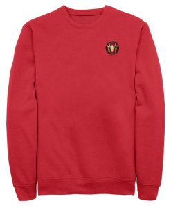 Men’s Marvel Spider-Man No Way Home Gold Spider Pocket Logo Sweatshirt