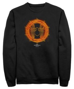 Men’s Marvel Spider-Man No Way Home Gold Spider Sweatshirt