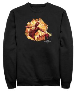 Men’s Marvel Spider-Man No Way Home Gold Web Shot Sweatshirt