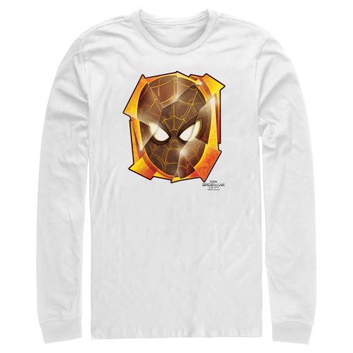 Men’s Marvel Spider-Man No Way Home Golden Mask Long Sleeve Shirt