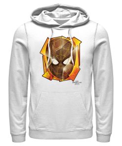 Men’s Marvel Spider-Man No Way Home Golden Mask Pull Over Hoodie