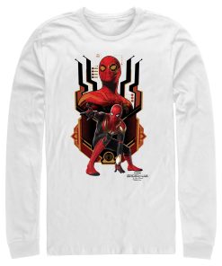 Men’s Marvel Spider-Man No Way Home Integrated Suit Long Sleeve Shirt