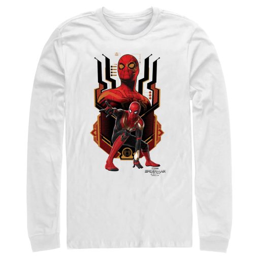 Men’s Marvel Spider-Man No Way Home Integrated Suit Long Sleeve Shirt