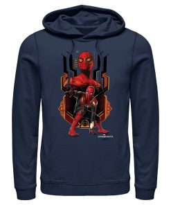 Men’s Marvel Spider-Man No Way Home Integrated Suit Pull Over Hoodie