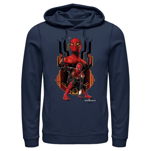 Men’s Marvel Spider-Man No Way Home Integrated Suit Pull Over Hoodie