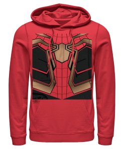 Men’s Marvel Spider-Man No Way Home Iron Suit Pull Over Hoodie