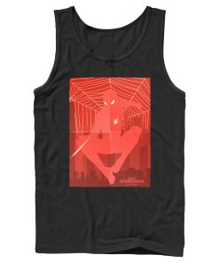 Men’s Marvel Spider-Man No Way Home Red Poster Tank Top