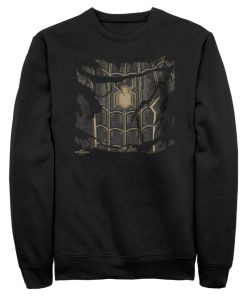 Men’s Marvel Spider-Man No Way Home Ripped Black Suit Sweatshirt