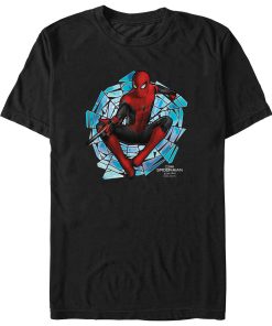 Men’s Marvel Spider-Man No Way Home Spinning Webs T-Shirt
