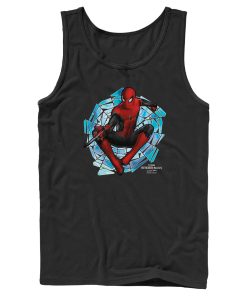 Men’s Marvel Spider-Man No Way Home Spinning Webs Tank Top