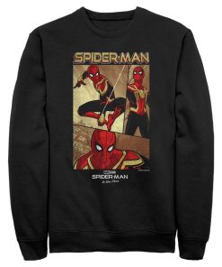 Men’s Marvel Spider-Man No Way Home Three Panel Poster Sweatshirt