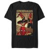 Men’s Marvel Spider-Man No Way Home Three Panel Poster T-Shirt