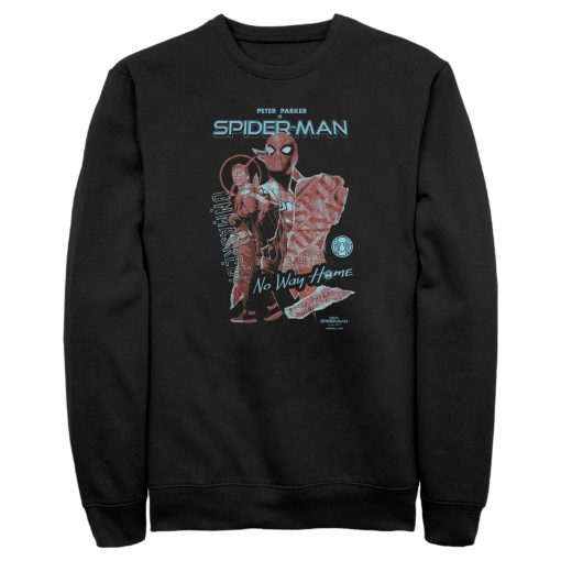 Men’s Marvel Spider-Man No Way Home Unmasked Sweatshirt