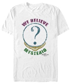 Men’s Marvel Spider-Man No Way Home We Believe Mysterio Distressed T-Shirt