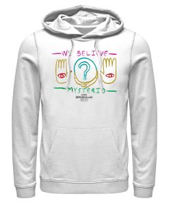 Men’s Marvel Spider-Man No Way Home We Believe Mysterio Hands Pull Over Hoodie