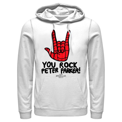 Men’s Marvel Spider-Man No Way Home You Rock Peter Parker Pull Over Hoodie