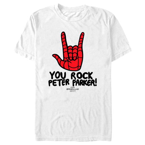 Men’s Marvel Spider-Man No Way Home You Rock Peter Parker T-Shirt