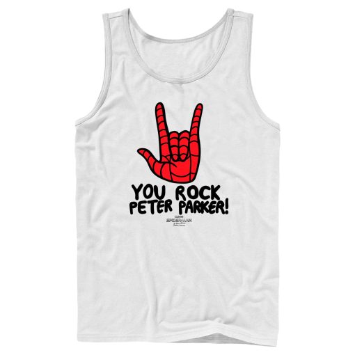 Men’s Marvel Spider-Man No Way Home You Rock Peter Parker Tank Top