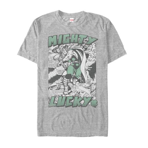 Men’s Marvel St. Patrick’s Day Thor Vintage Lucky T-Shirt