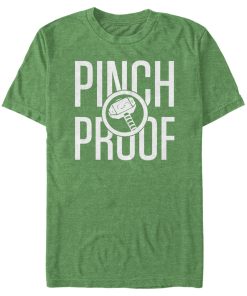 Men’s Marvel Thor Hammer Pinch Proof St. Patrick’s T-Shirt