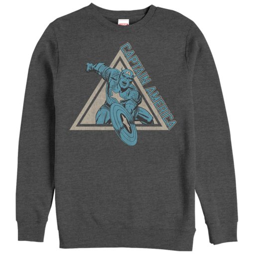 Men’s Marvel Triangle Captain America Sweatshirt