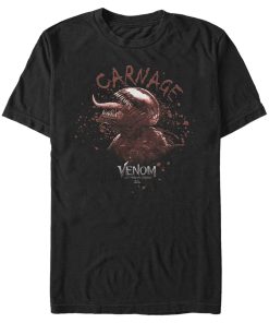 Men’s Marvel Venom Let There be Carnage Chilling Carnage Splatter T-Shirt
