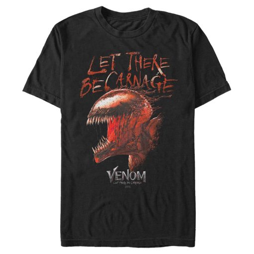 Men’s Marvel Venom Let There be Carnage Red T-Shirt