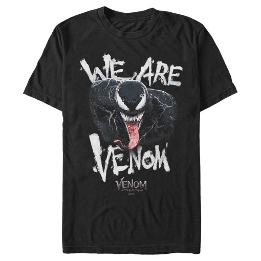 Men’s Marvel Venom Let There be Carnage We Are Venom Antihero T-Shirt