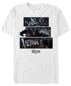 Men’s Marvel Venom Let There be Carnage We are Venom Comic T-Shirt