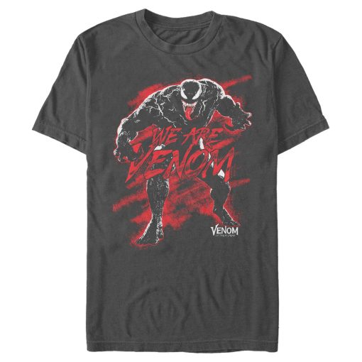 Men’s Marvel Venom Let There be Carnage We are Venom Red T-Shirt