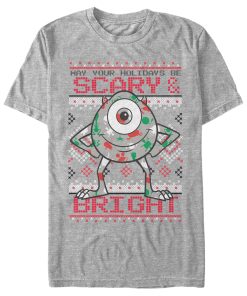 Men’s Monsters Inc Mike Wazowski Holidays T-Shirt