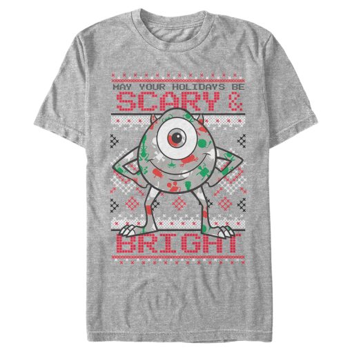 Men’s Monsters Inc Mike Wazowski Holidays T-Shirt