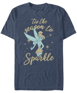 Men’s Peter Pan Peter Pan Tinker Bell ‘Tis the Season to Sparkle T-Shirt