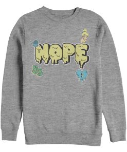 Men’s Peter Pan Tinker Bell Nope Melt Sweatshirt