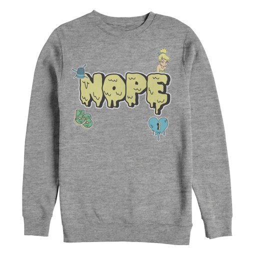 Men’s Peter Pan Tinker Bell Nope Melt Sweatshirt