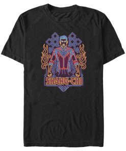 Men’s Shang-Chi and the Legend of the Ten Rings Neon Design T-Shirt