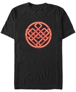 Men’s Shang-Chi and the Legend of the Ten Rings Neon Symbol T-Shirt