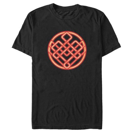 Men’s Shang-Chi and the Legend of the Ten Rings Neon Symbol T-Shirt