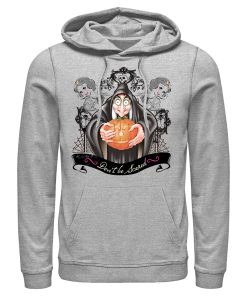 Men’s Snow White and the Seven Dwarfs Evil Queen Pumpkin Pull Over Hoodie